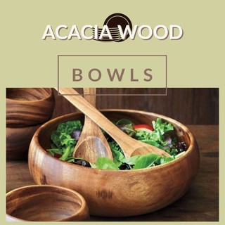 100% Locally-made and Handcrafted Acacia Wood Bowl
