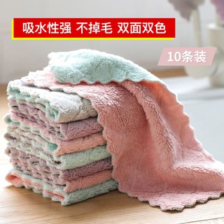 Cleaning Towels kitchen dish cloth Microfiber double-side oil absorbent rag Kitchen Cleaning Rag