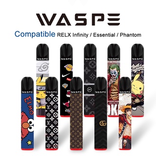 WASPE R4 Infinity Device Compatible with Relx Infinity Pods /Phantom Device with 3 free Stickers