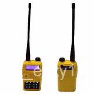 Baofeng/Platinum UV5R VHF/UHF Dual Band Walkie Talkie Two-Way Radio with FREE Earpiece & Soft Silico
