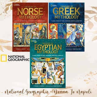 Sticker & Colouring Books♙♠✷National Geographic - Treasury of Norse / Greek / Egyptian Mythology