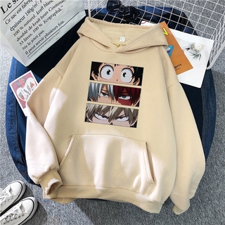 My Hero Academia Men Female Hoodies Autumn Casual Pullover Sweats Hoodie Fashion Sweatshirts Anime Hip Hop Sweatshirt Clot (1)