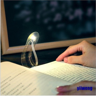 Reading book bookmark reading lamp creative portable small night light