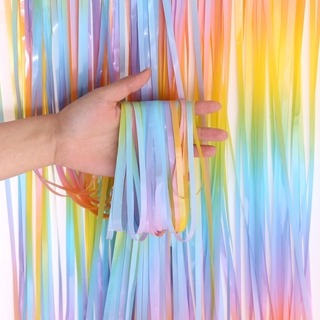 Colorful Party Foil Curtain (1)