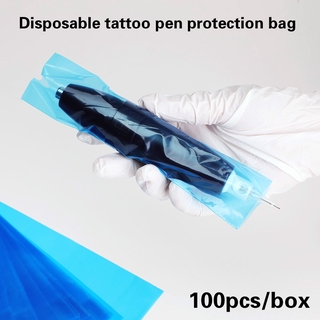 100pcs/box Disposable Tattoo Pen Bag Cheyenne Tattoo Machine Cover Tattoo Pen Disposable Protective Bag Tattoo Equipment