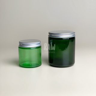 Green Glass Jar 120ml / 250ml