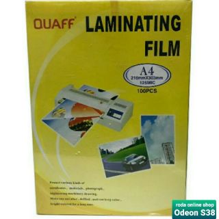 QUAFF LAMINATING FILM A4 125MIC