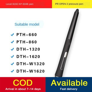 Wacom pth660 860 pressure sensitive pen KP-504E Cintiq Intuos Pro 8192 digital (1)