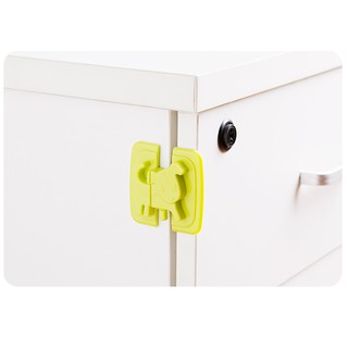 Baby Cabinet Locks Child Safety Lock Baby Drawer Lock Button Refrigerator Toilet (1)