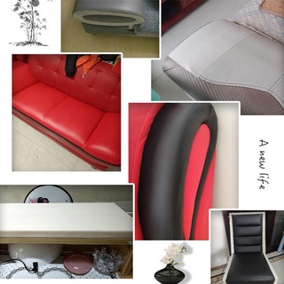 【Ready Stock】✤COD # Self Adhesive Leather Patch Stickers No Ironing Sofa Repairing Leather PU Fabric