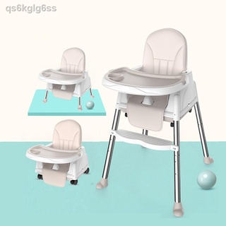 ❀❀Baby Dining Chair Adjustable Feeding High Chair with Feeding Tray Foldable