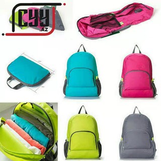 CCY.AZ Travel Bag 2 Way Foldable Water Proof Bagpack