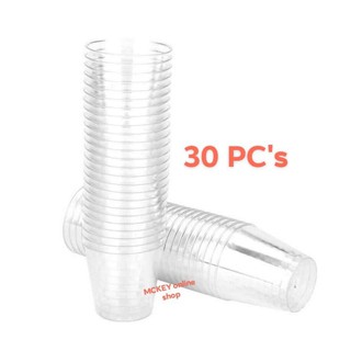 EJM_JPDY 30 PCS PLASTIC SHOT - GLASS DISPOSABLE SHOOTER CUP