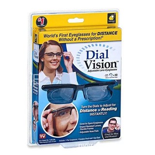 Dial Vision Adjustable Glasses Variable Focus For Reading Distance Vision Eyeglasses