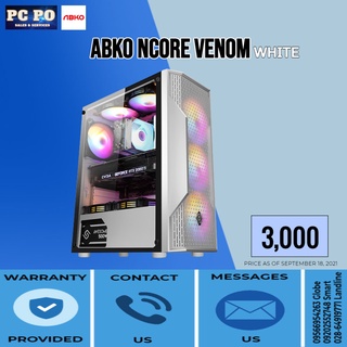 ABKO Ncore Venom White with 6 fans and fan hub