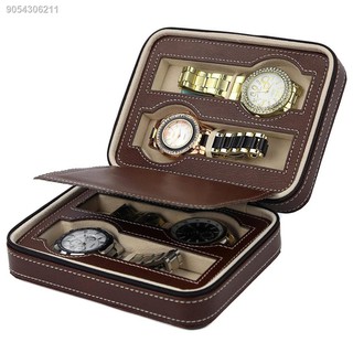 RFGD10.2♧¤㍿2/4/8 Slot PU Leather Watch Box Watch Dislpay Box Exquisite Durable Watch Storage Box Wat (6)