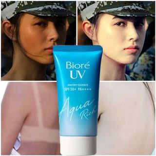 Body sunscreen♗❅Biore UV Sunscreen cream SPF 50+ for Face cream Body Whaterproof sweatproof Moisturi