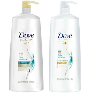 Dove Nutritive Solutions Daily Moisture, Shampoo, Conditioner (1.18L)