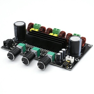 ☄ﺴ❡XH M573 TPA3116D2 80W+80W+100W 2.1 Channel TPA3116 Digital Power Amplifier Board Bass Subwoofer A