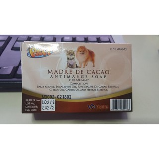 Papi Madre De Cacao Anti Mange Dog/Cat Soap - 115g