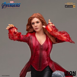 Iron Studios Scarlet Witch BDS Art Scale 1/10 Scale Avengers Endgame Statue (4)