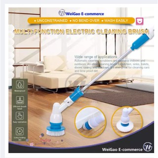 Hurricane Scrubber Flexible Rotaryr Electric Bathroom Floor Cleaning Brush (1)