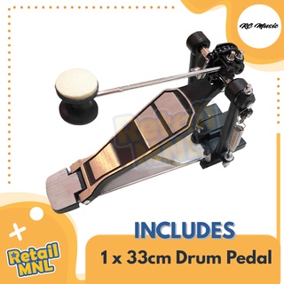 Retailmnl Hebikuo G600 Single Bass Drum Pedal Heavy Duty Musical Instrument Music Accessories