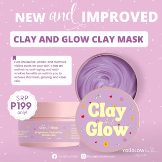 YOU GLOW, BABE CLAY & GLOW CLAYMASK‼️ New and Improved!