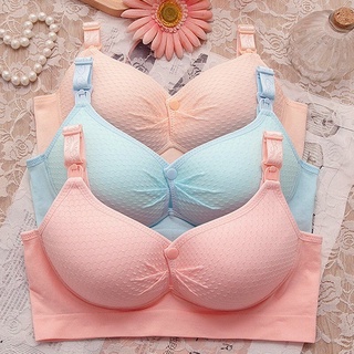 Front Open Button Breast-feeding Bra for Pregnant Women Underwear for Women Brassiere for Pregnant