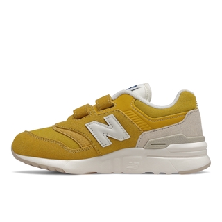 New Balance 997 Lifestyle Lace-Up Shoes for Kids-Preschool (Gold) (2)