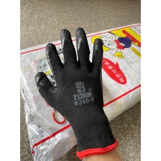 Construction gloves✔12Pairs Construction Gloves nitrile coated Rubber palm safety gloves for constru