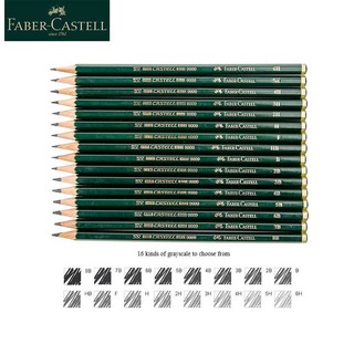 Faber-Castell 9000 Graphite Pencil per pc