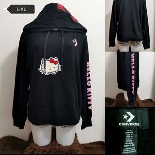 PRELOVED CONVERSE X HELLO KITTY HOODY JACKET FOR WOMEN