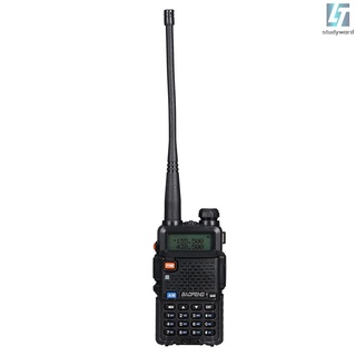 BAOFENG BF-UV5R FM Transceiver Dual Band Handheld Transceiver 128CH Amateur Portable Radio Long Standby Black US Plug (1)
