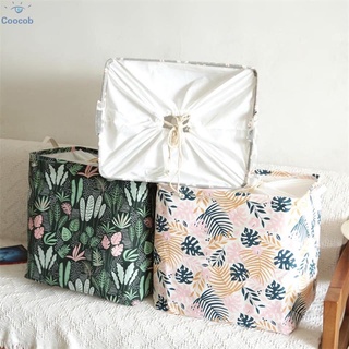 drawstring bags卐Portable Square Shape Foldable Large Capacity Dirty Laundry Basket Drawstring Clothe
