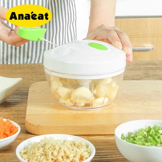 Ready Stock/❀﹉ANAEAT Manual Vegetable Food Chopper Meat Grinder Mincer Mixer Blender Meat Fruit Vege