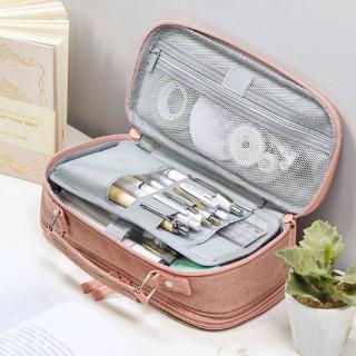 love* Pencil Case Cosmetic Bag Double Layer Large Capacity Makeup Pouch School Office (1)