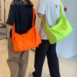 ☌Ulzzang Korean Fashion Nylon Big Capacity Men Messenger Bag Shoulder Bag for Men Birthday Gift