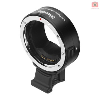 Commlite CM-EF-EOS R Lens Mount Adapter Electronic Auto Focus Mount Adapter with IS Function Aperture Control for Canon EF/EF-S Lens to Fit for Canon EOS R RF-Mount Full Frame Camera
