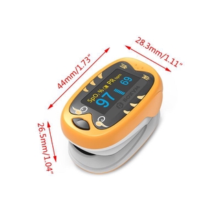Children Baby Cartoon Fingertip Pulse Oximeter USB Rechargeable Pediatric SPO2 Blood Oxygen Saturation Monitor Detector