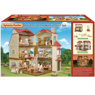 Sylvanian Families Red Roof Grand Mansion Gift Set (1)