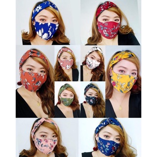 Turmask (Turban and Mask Set) for Women