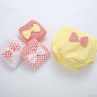 ✨ perfect ❀Baby Girls Cotton Cute Breathable Soft Striped Dot Print Underwear