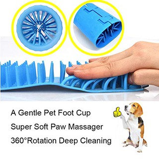Pet Foot cleaning cup Portable Outdoor Dog Foot Washer Brush Cup Silicone Bristles Pet Paw Cleaner (5)