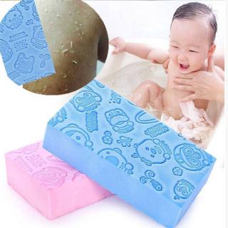 Pororo Ultra Soft Exfoliating Sponge Cartoon Baby Bath Sponge Brush Rubbing Scrubber (2)