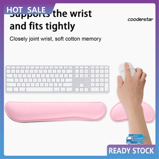 DN-PJ Wrist Rest Pad Professional Comfortable Memory Cotton Keyboard Mouse Wrist Hand Rest Mat for PC