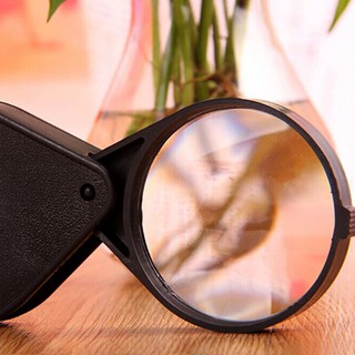 60MM Glass Lens Pocket Folding High-definition Magnifier (4)