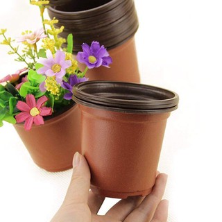 PH Shopping 100 Pcs Plastic Plants Nursery Pot/Pots Seedlings ing Supplies