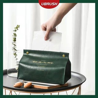 Nordic leather tissue box ,drawer paper box, living room home creative tissue set paper bag ,car coffee table paper drawer boxes,4 colors