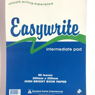 Intermediate Pad Easywrite